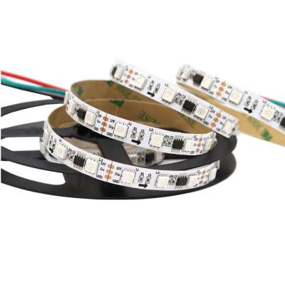 smd 5050 full color White Digital Addressable ic 2812 IC 2811 Led flexible Strip