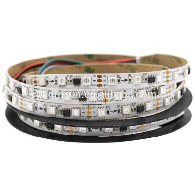 WS2811 5050 SMD RGB STRIP LIGHT ADDRESSABLE 60LEDS/M LED PIXELS PROGRAMMABLE EXTERNAL 1 IC CONTROL 3 LEDS 1M 2M 5M 12V TAPE