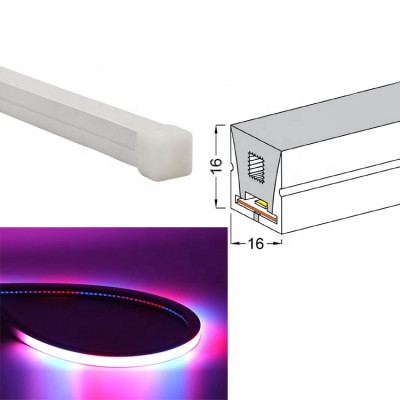 12v Individually Addressable  silicon rgb  ws2815  60led  flexible  led strip light