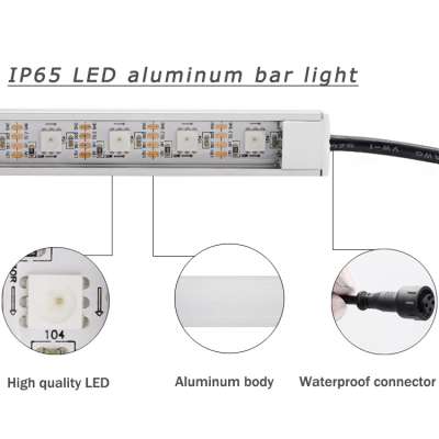 12v aluminum  ws2815  rgb  waterproof ip65 led pixel  light bar