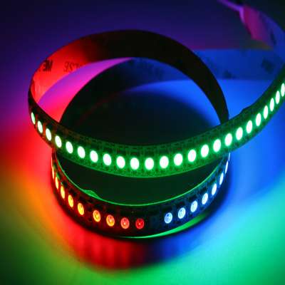 Factory direct sale 5V digital addressable ws2812b 120leds/M rgb led strip light with good price